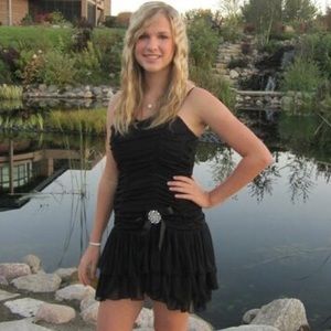 Ruby Rox Black Mini Dress